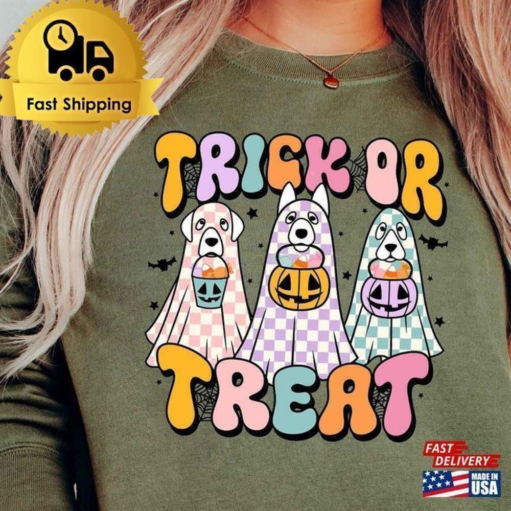 Halloween Trick Or Treat Shirt Sweatshirt